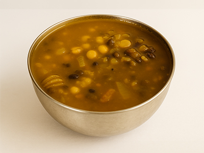 CHANA URAD DAL (BENGAL GRAM DAL AND SPLIT BLACK GRAM CURRY) | An Indian